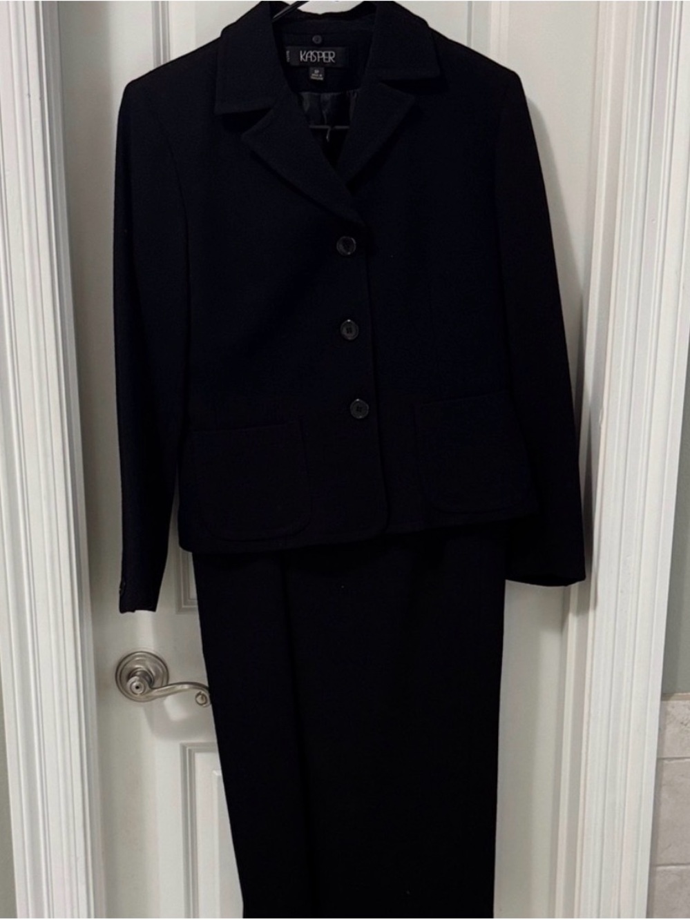 Kasper Black Maxi Skirt with Jacket